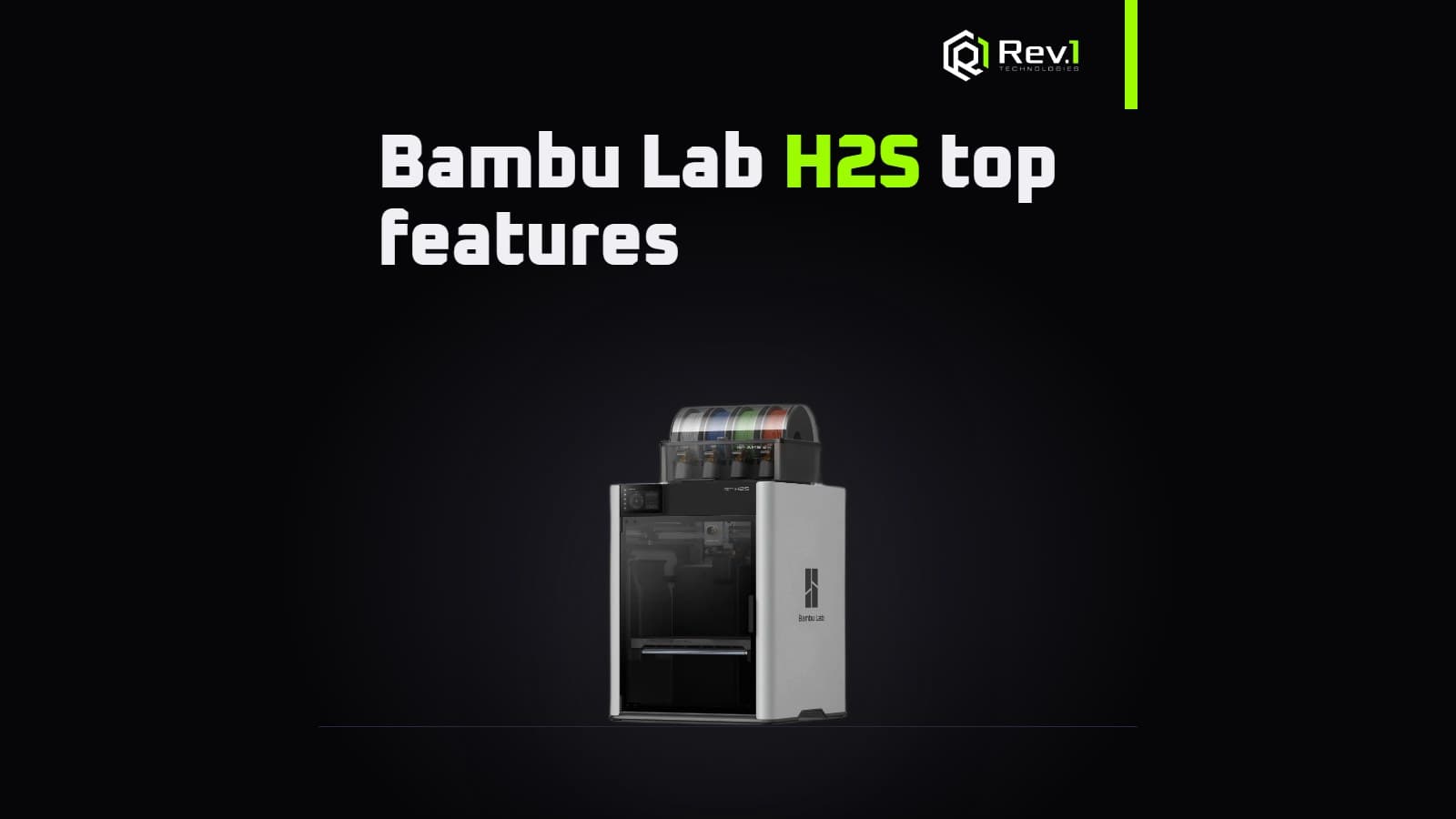 Top Features of Bambu Lab H2S That Every User Should Know