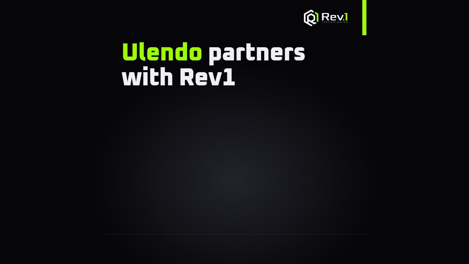 Ulendo Partners with Rev1 Technologies for Software Upgrade