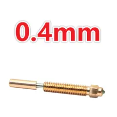 CreatBot Nozzle and Heat Break 0.4 mm, CreatBot part 101014