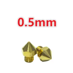 CreatBot Brass Nozzle 0.5 mm, CreatBot part 101010