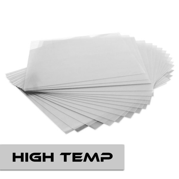 3DXTech High Temp Build Sheets for Fortus 360mc & 400mc (16" x 18.5" x 0.03") - 10 Pack -//