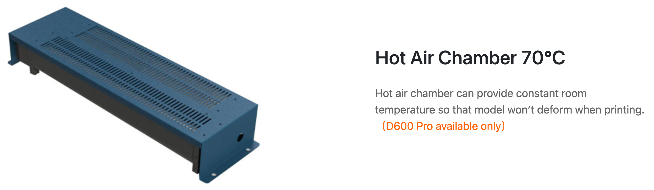 CreatBot-D600-Pro-3D-Printer-Hot-Air-Chamber-70°C