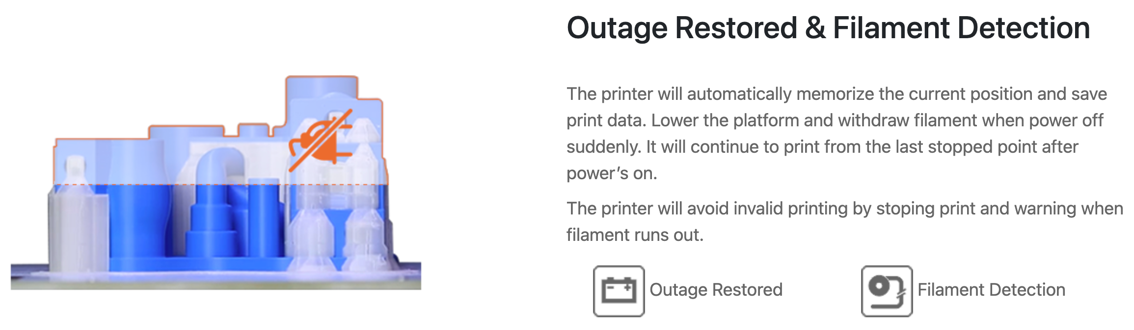 CreatBot-D600-Pro-3D-Printer-Outage-Restored-&-Filament-Detection